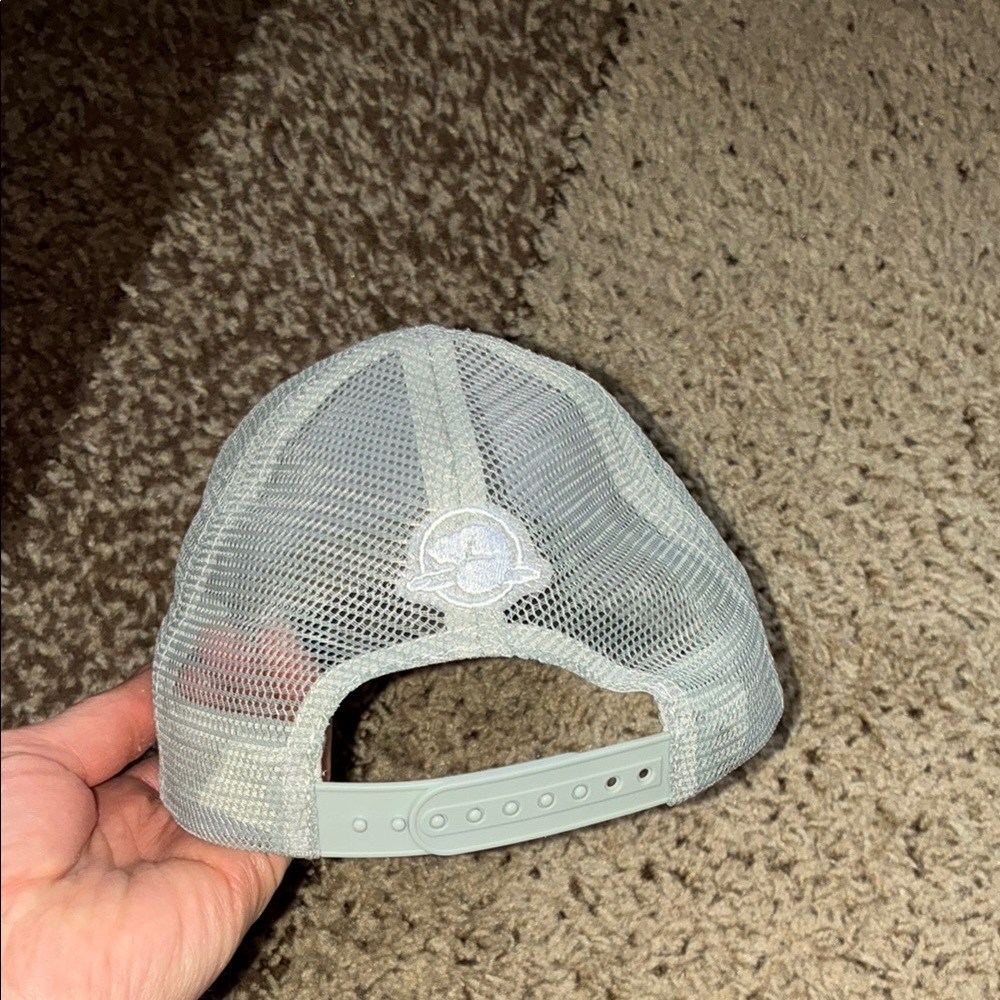 Gray Patterned Baseball Cap - Picture 3 of 5